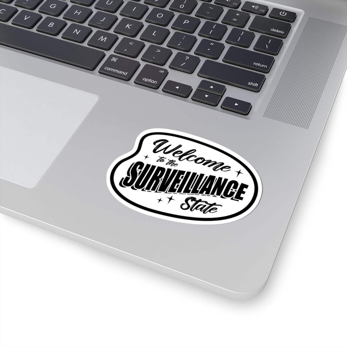 Stop AI Surveillance Kiss-Cut Stickers