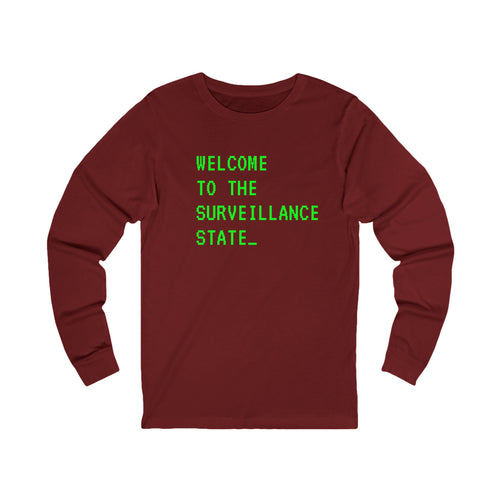 Anti AI Surveillance Long Sleeve Tee