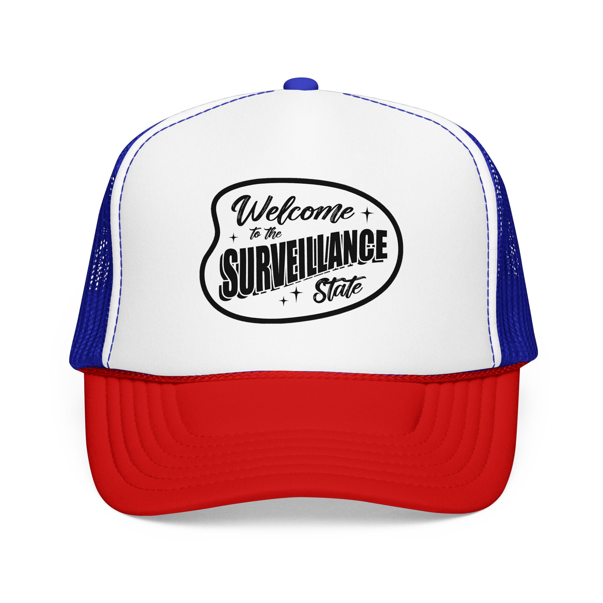 Anti AI Surveillance Foam Trucker Hat