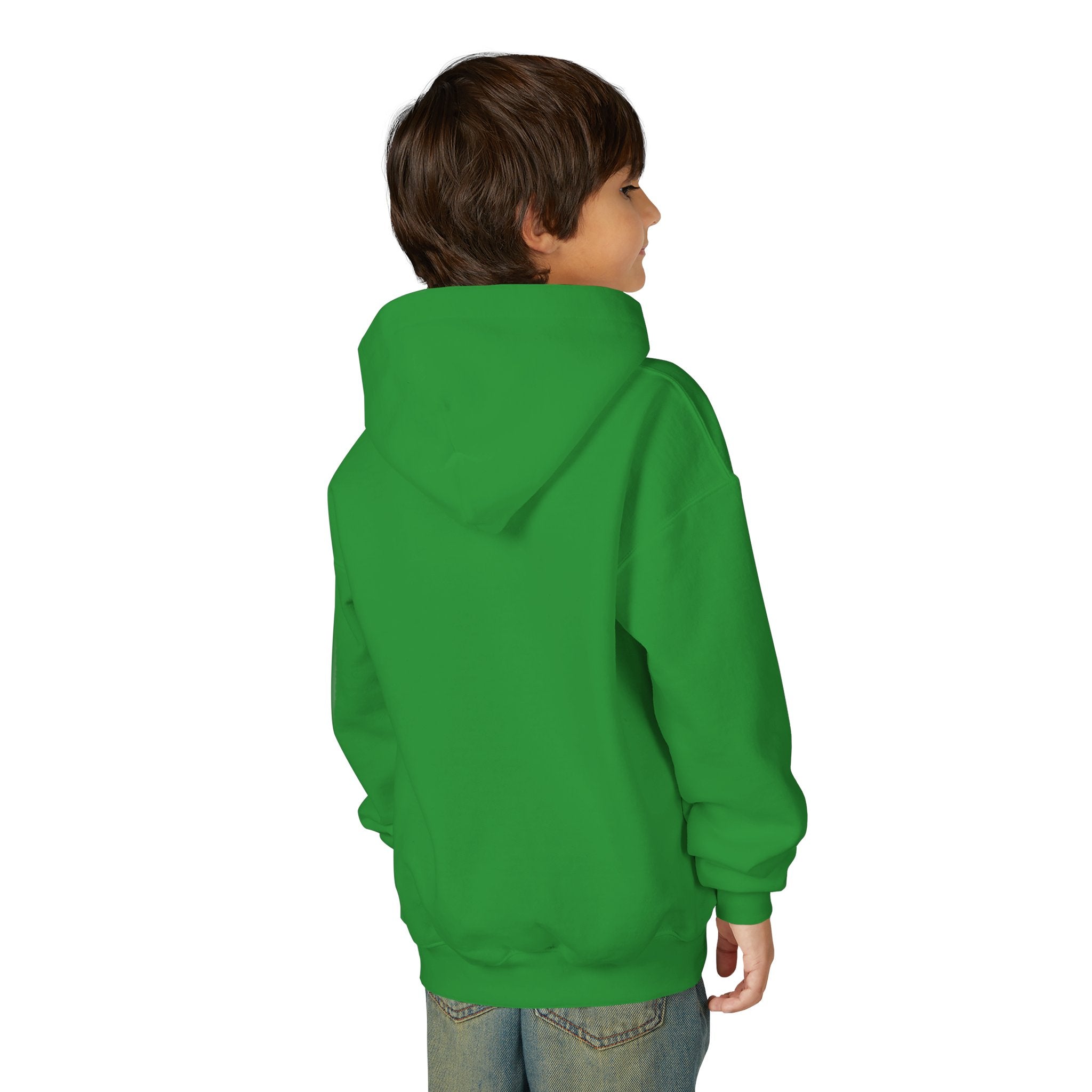 No AI Robot Youth Hooded Sweatshirt