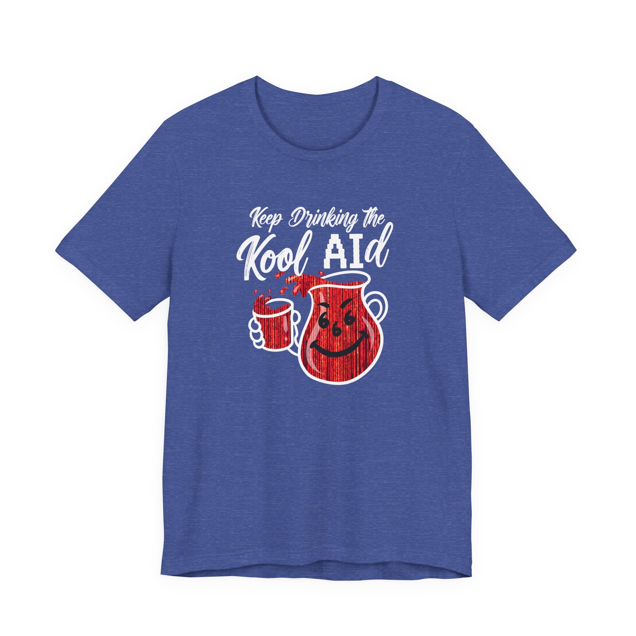 Anti AI KoolAId Unisex Short Sleeve Tee