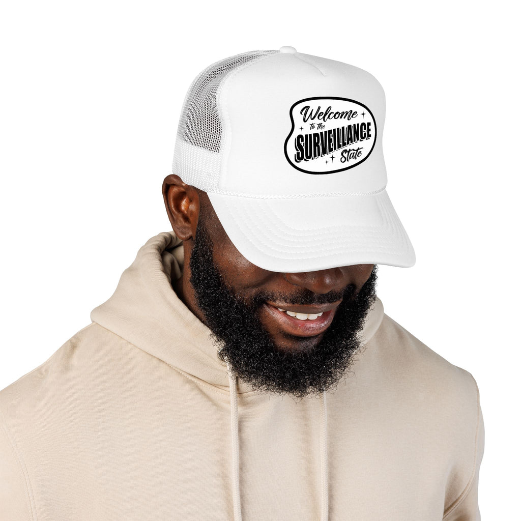 Anti AI Surveillance Foam Trucker Hat