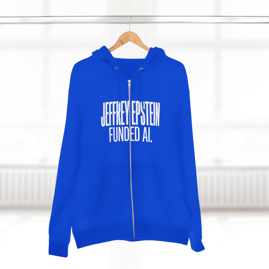 Epstein AI Unisex Zip Hoodie
