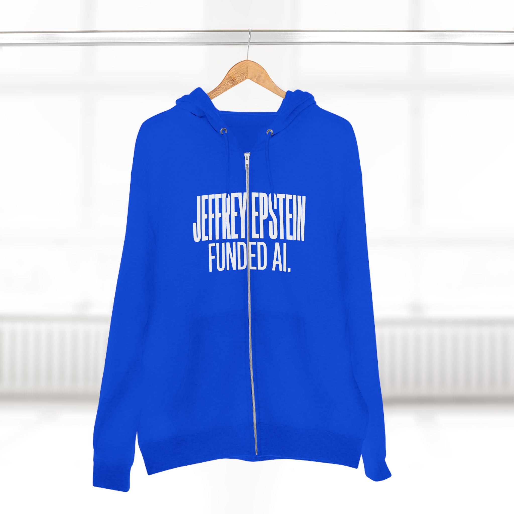 Epstein AI Unisex Zip Hoodie