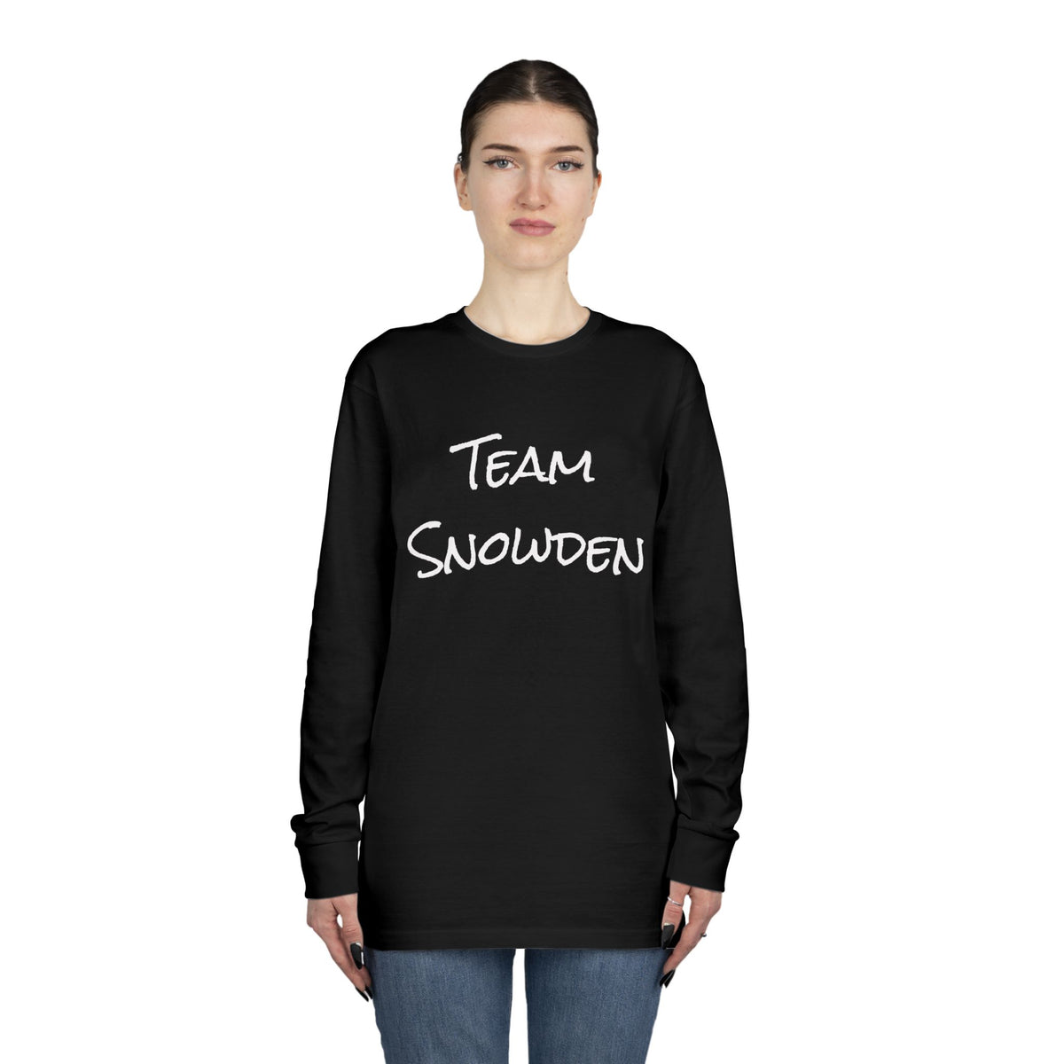 Team Snowden Long Sleeve Crewneck Tee