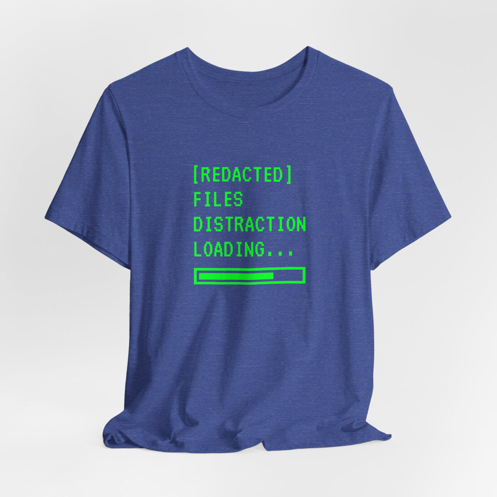 File Distraction Unisex Short Sleeve Tee