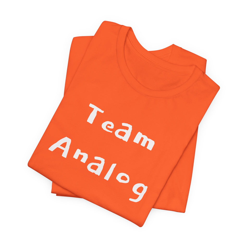 Analog Unisex Jersey Short Sleeve Tee