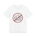 No AI Robot Unisex White Short Sleeve Tee