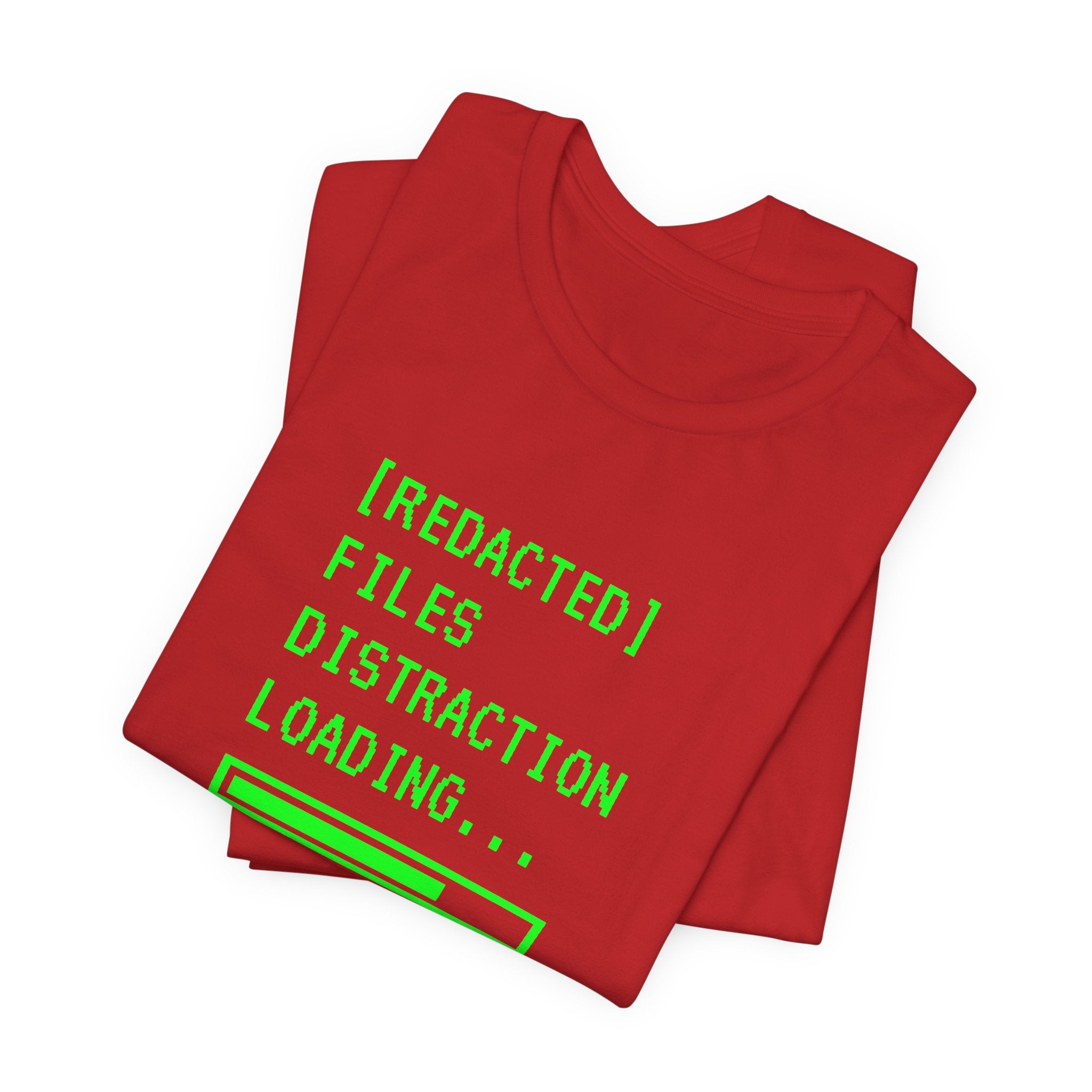 File Distraction Unisex Short Sleeve Tee