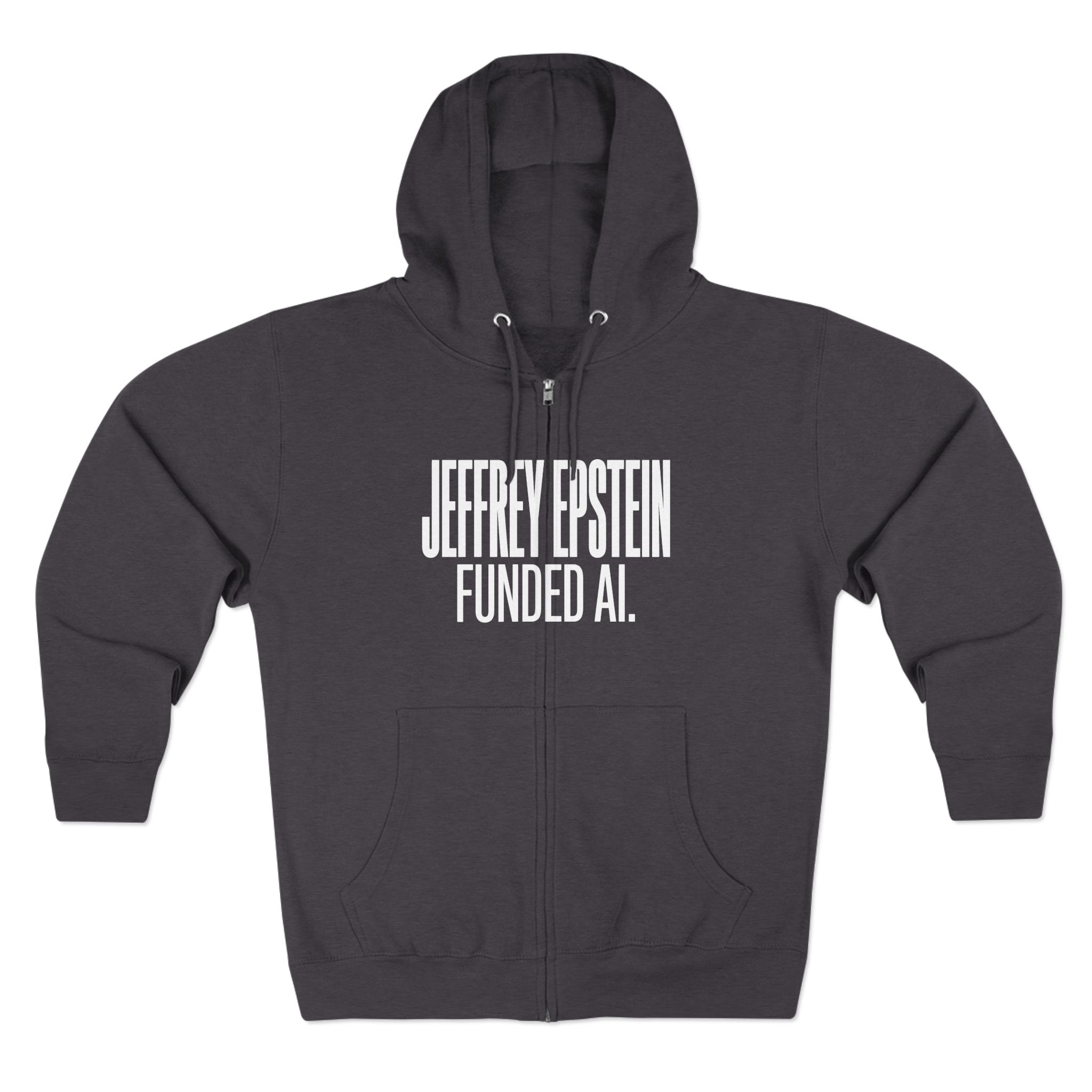 Epstein AI Unisex Zip Hoodie