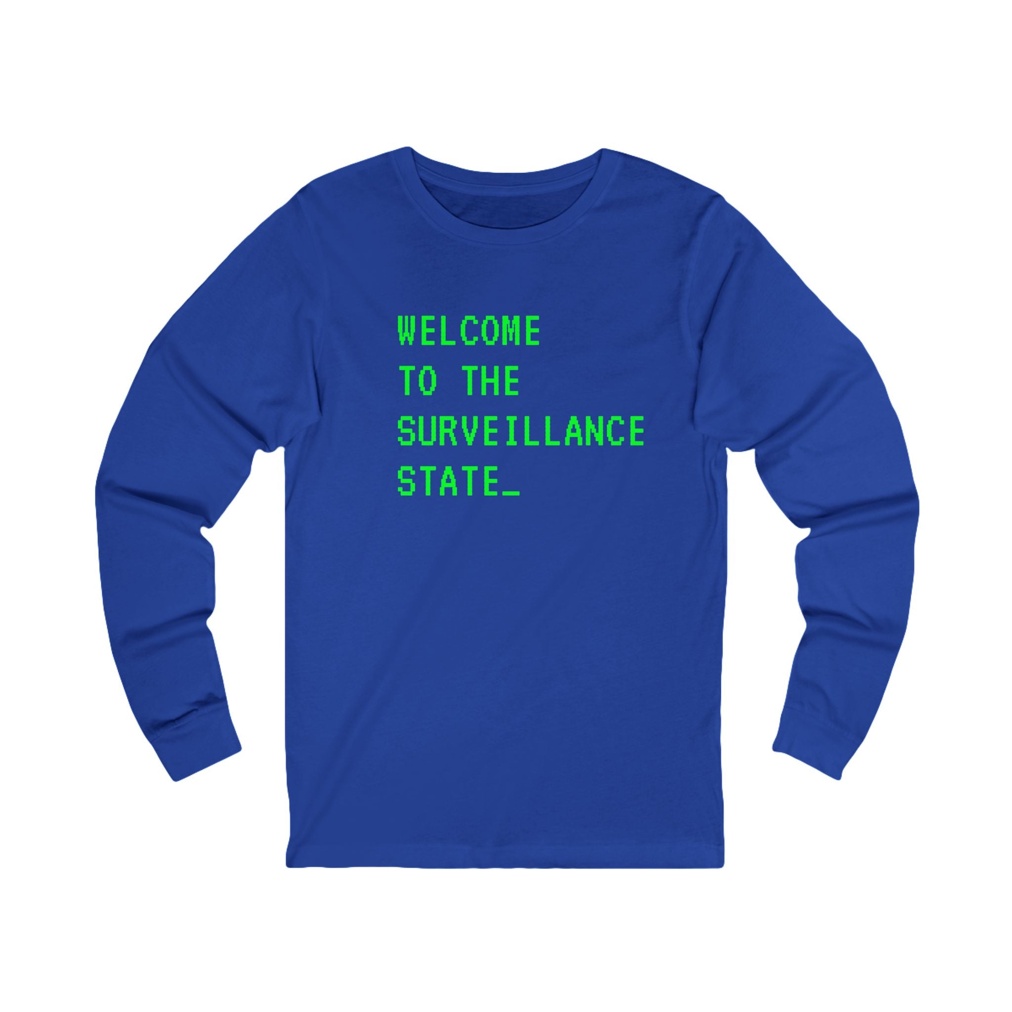 Anti AI Surveillance Long Sleeve Tee