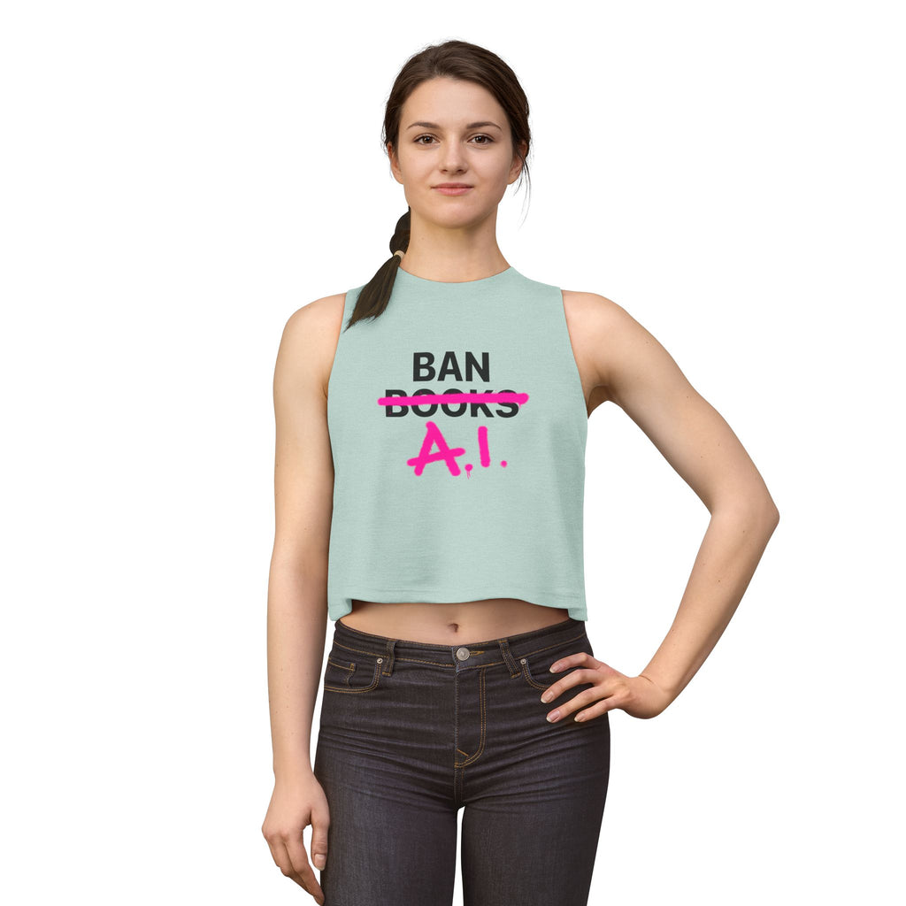 Ban AI Women's Crop Top