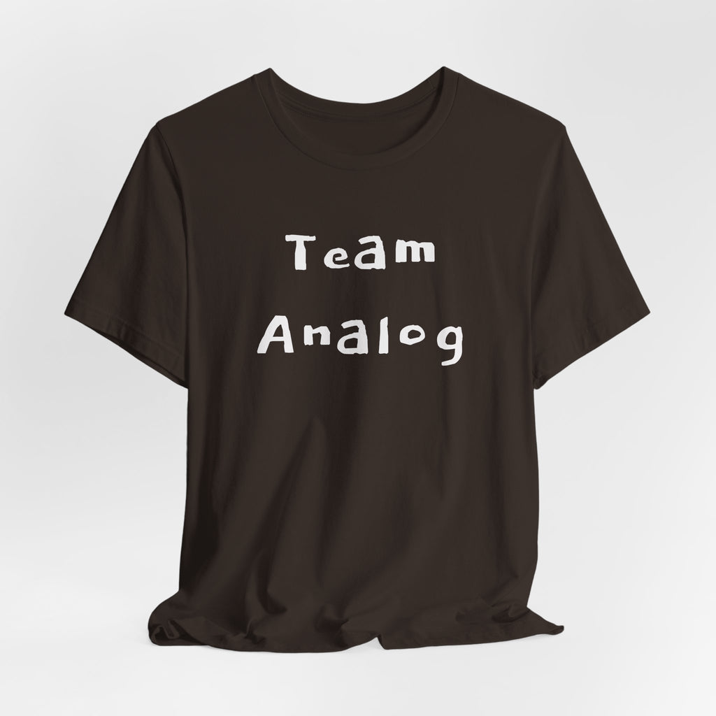 Analog Unisex Jersey Short Sleeve Tee