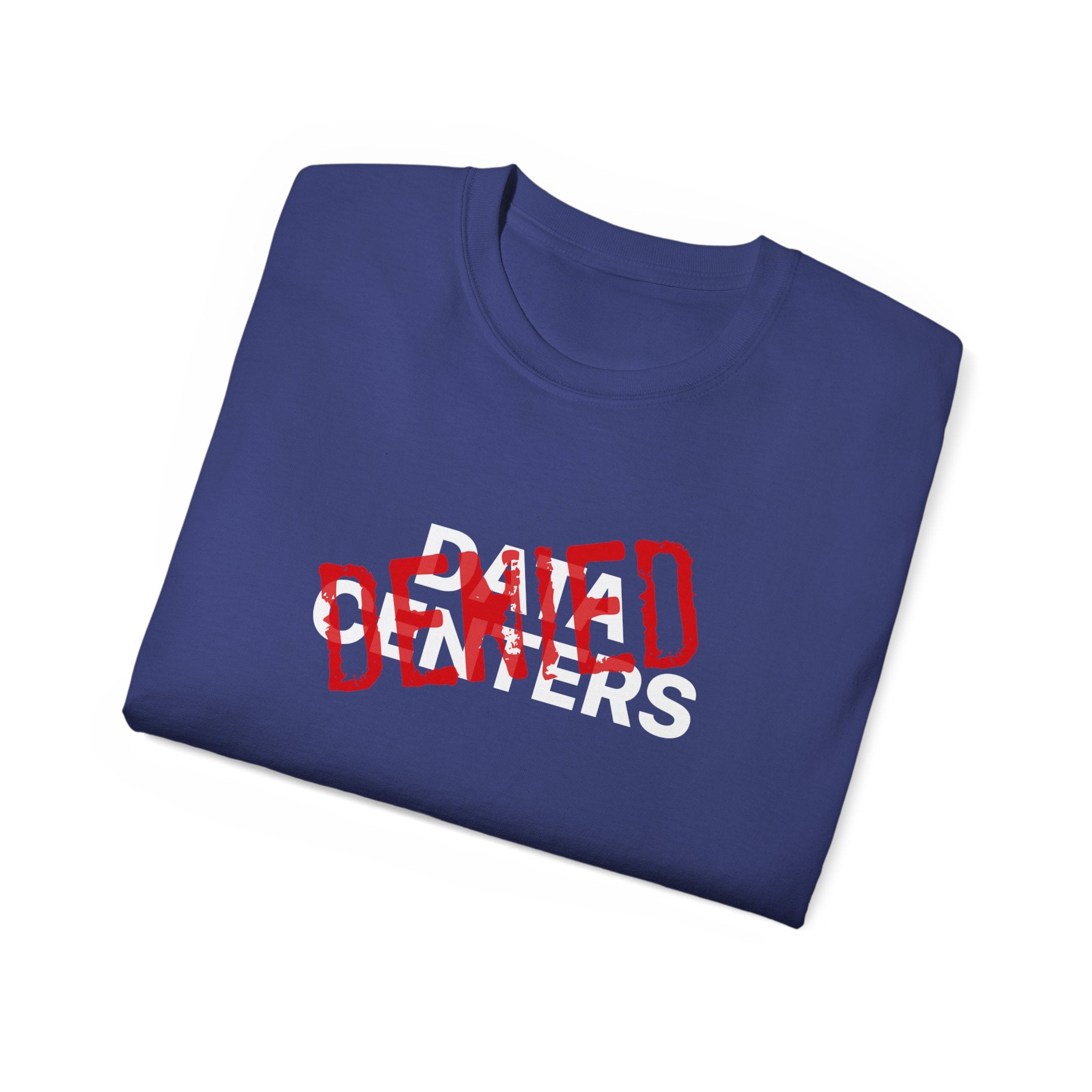 No AI Data Centers Unisex Ultra Cotton Tee