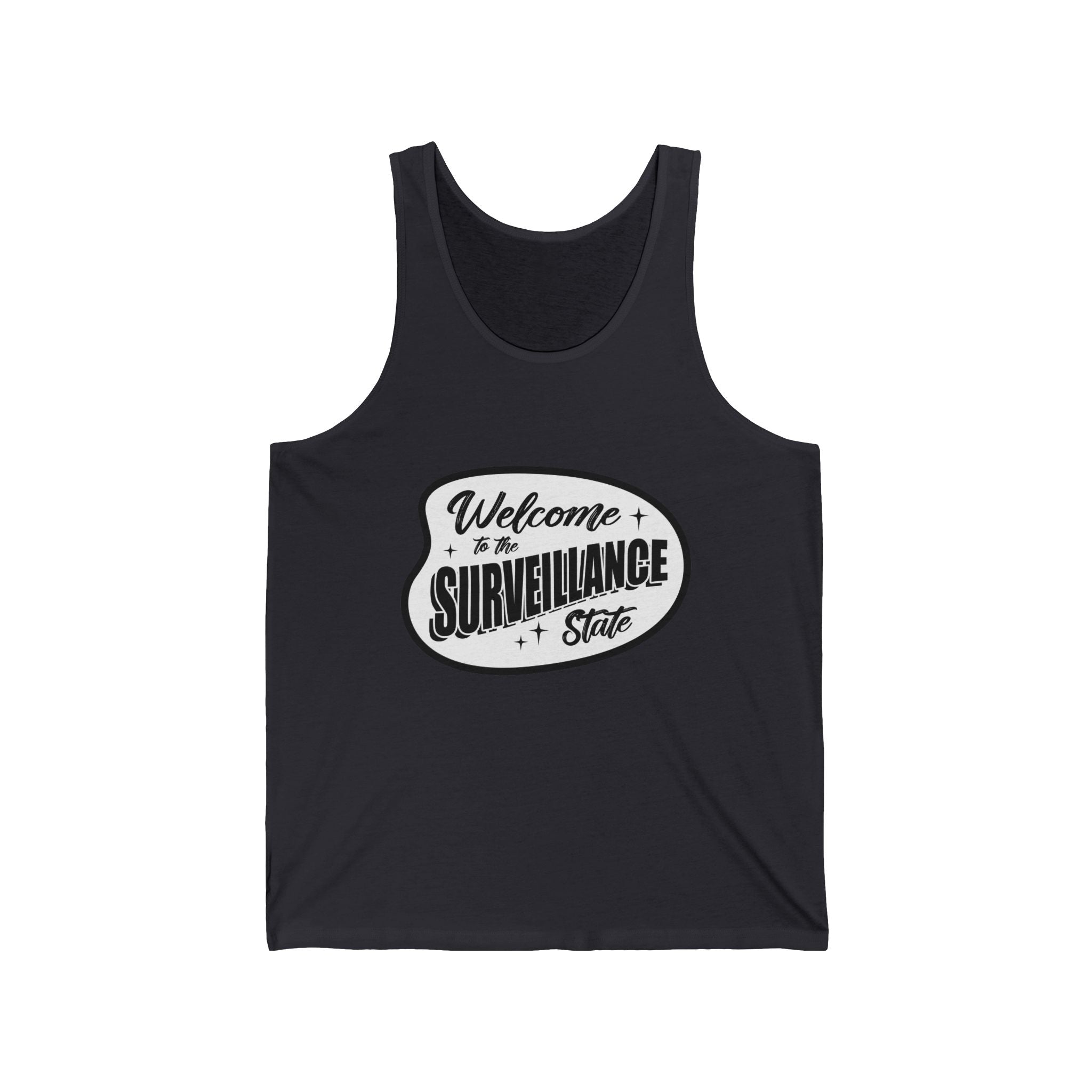 Anti Surveillance Unisex Jersey Tank