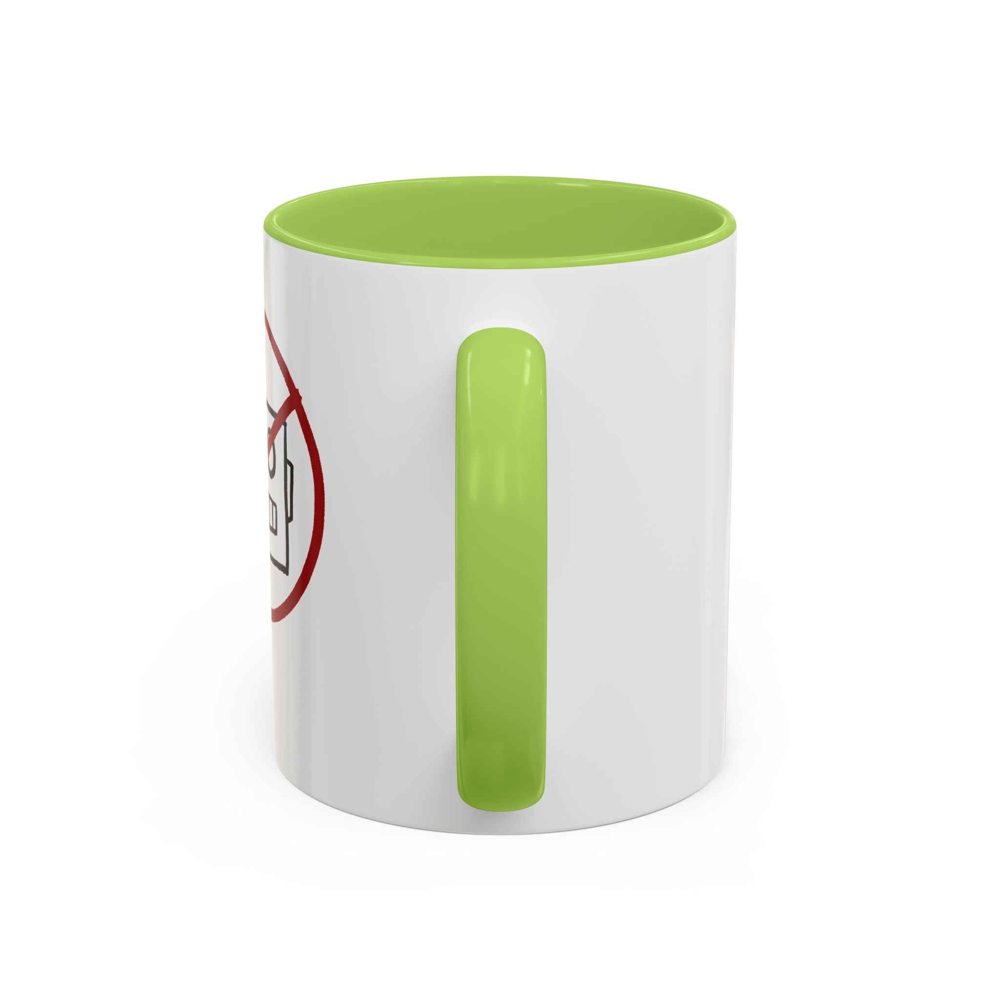 No AI Robot Coffee Mug (11 oz)