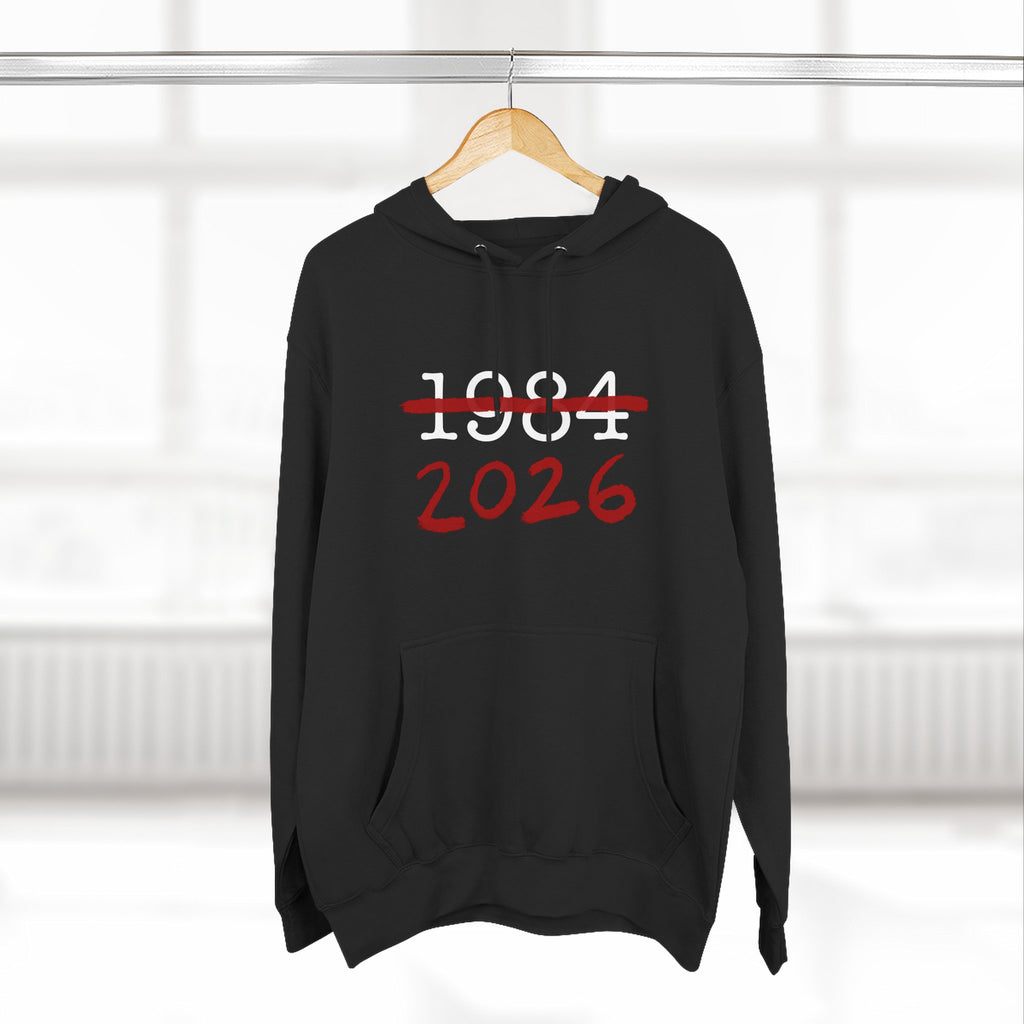 1984 2026 Three-Panel Fleece Hoodie