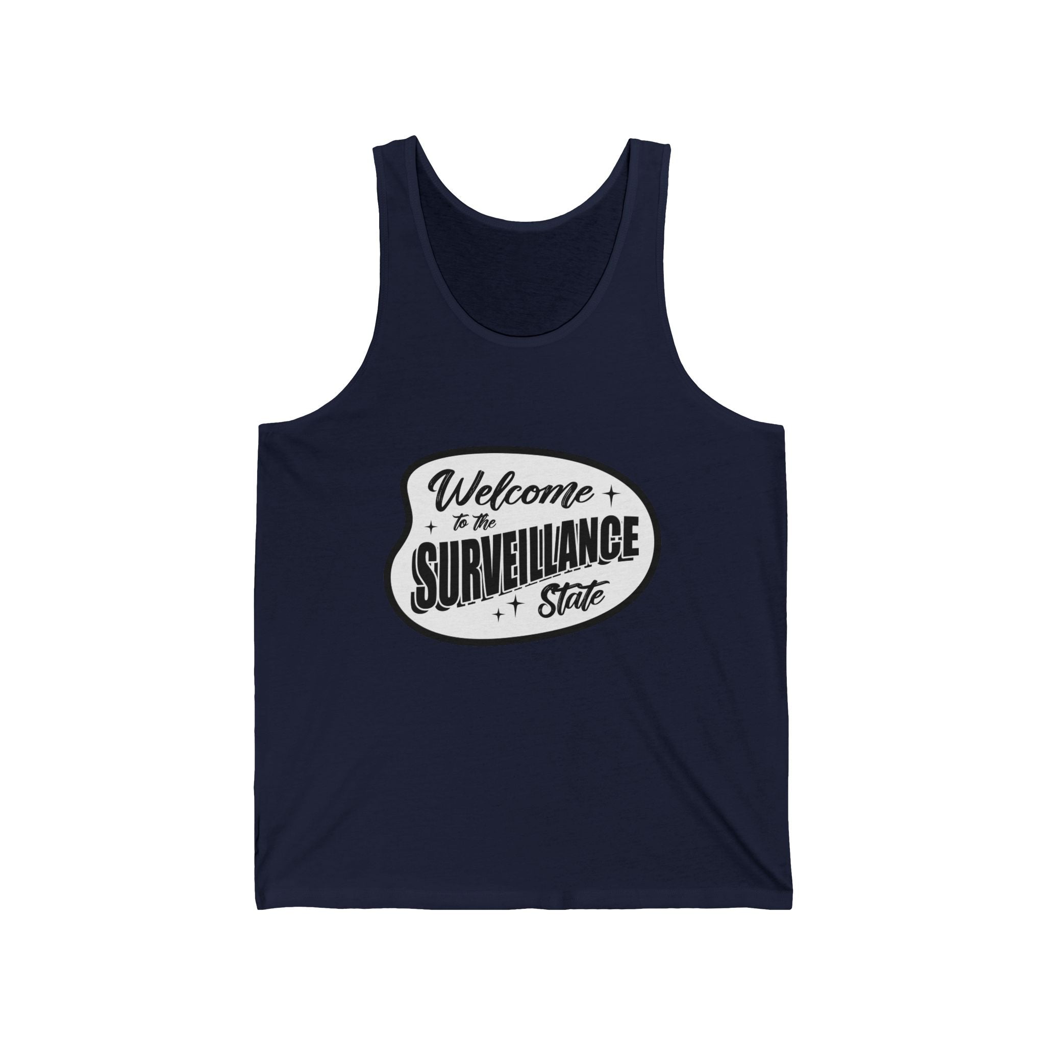 Anti Surveillance Unisex Jersey Tank