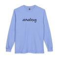 Analog Simple Unisex Long Sleeve T-Shirt