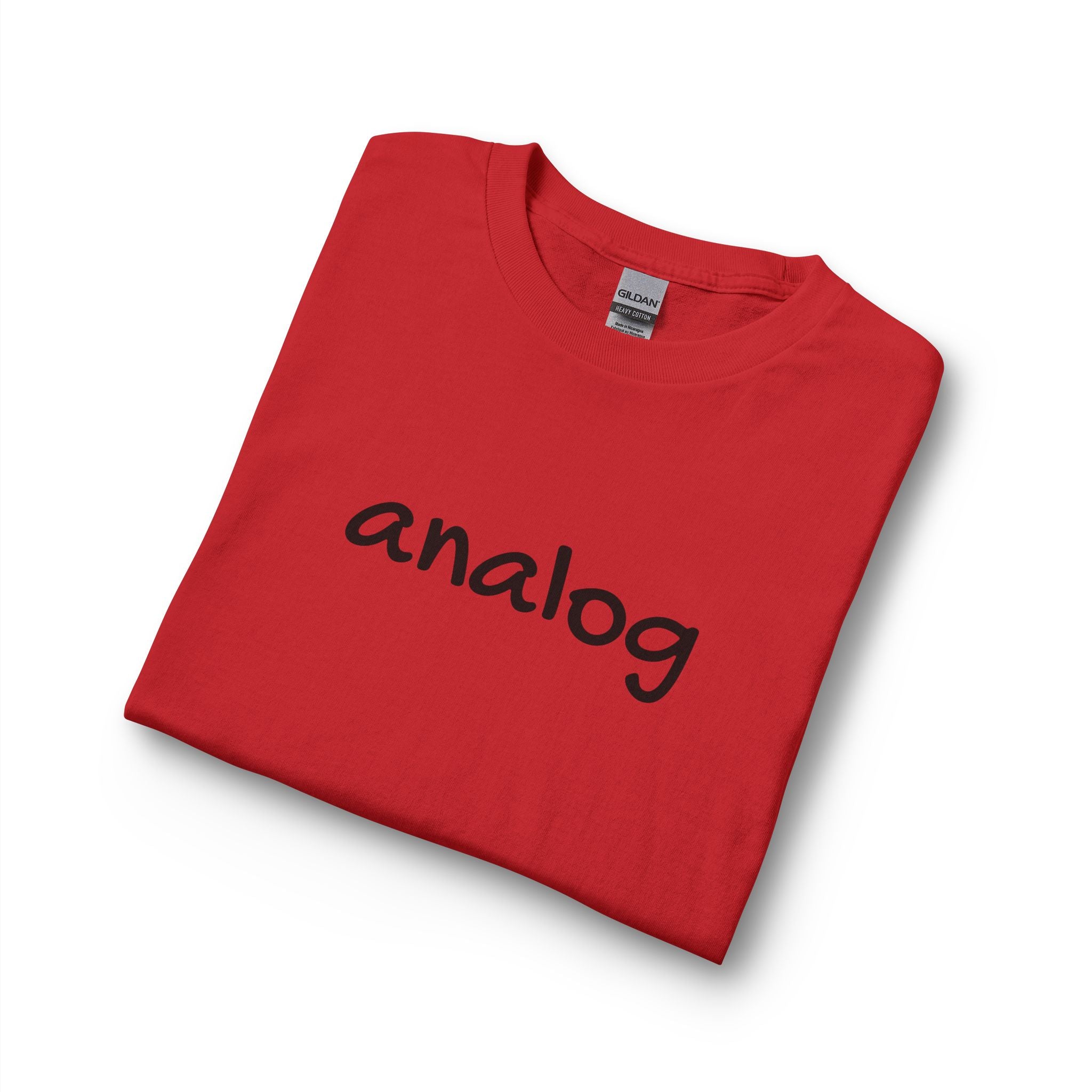 Analog Simple Unisex Long Sleeve T-Shirt