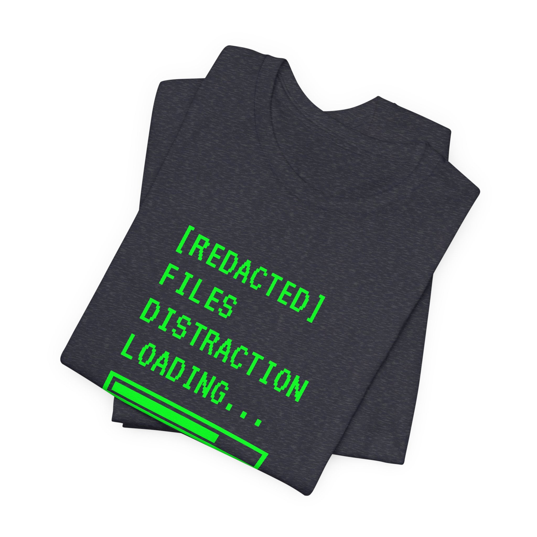 File Distraction Unisex Short Sleeve Tee