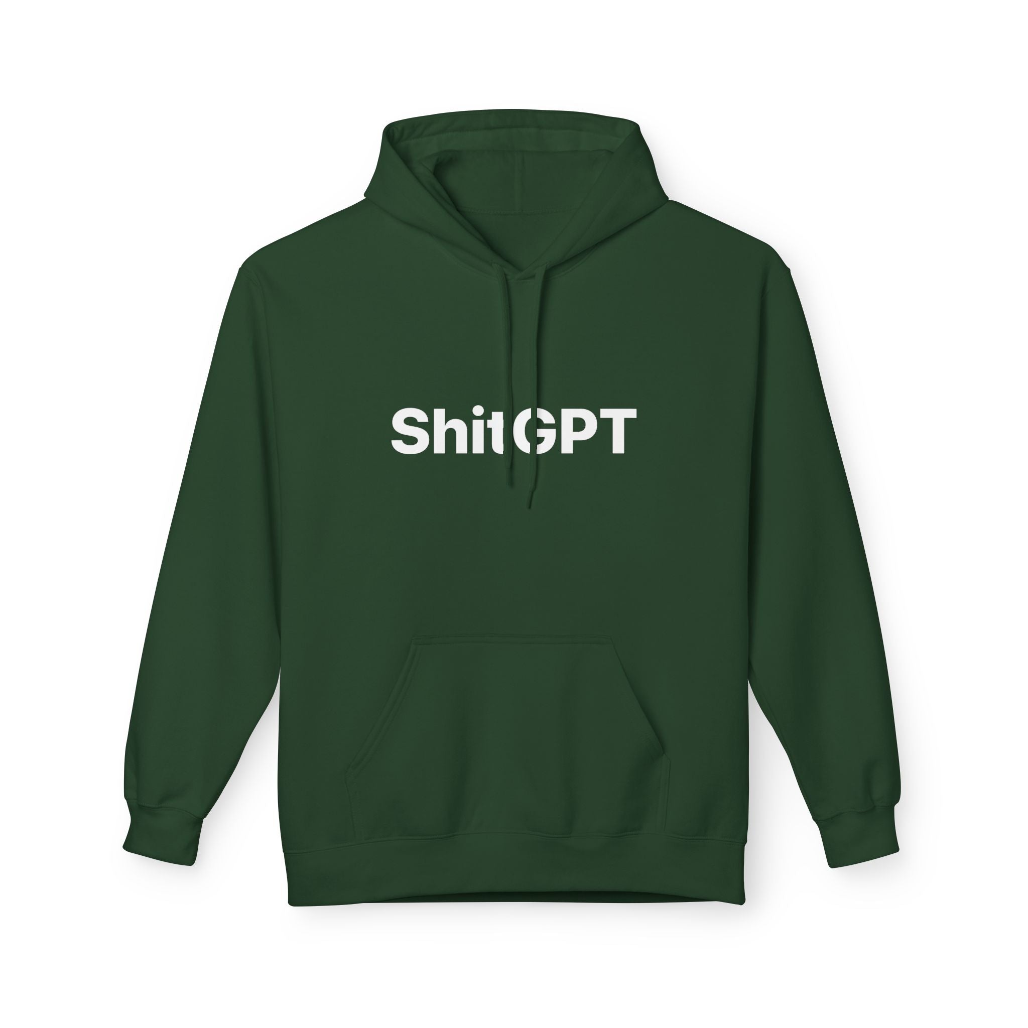 Anti AI Unisex Softstyle Fleece Hoodie