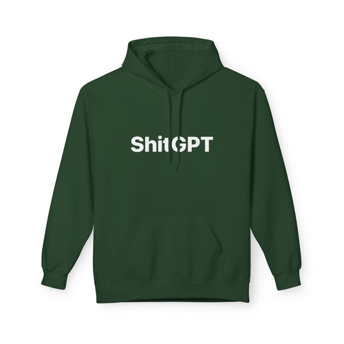 Anti AI Unisex Softstyle Fleece Hoodie