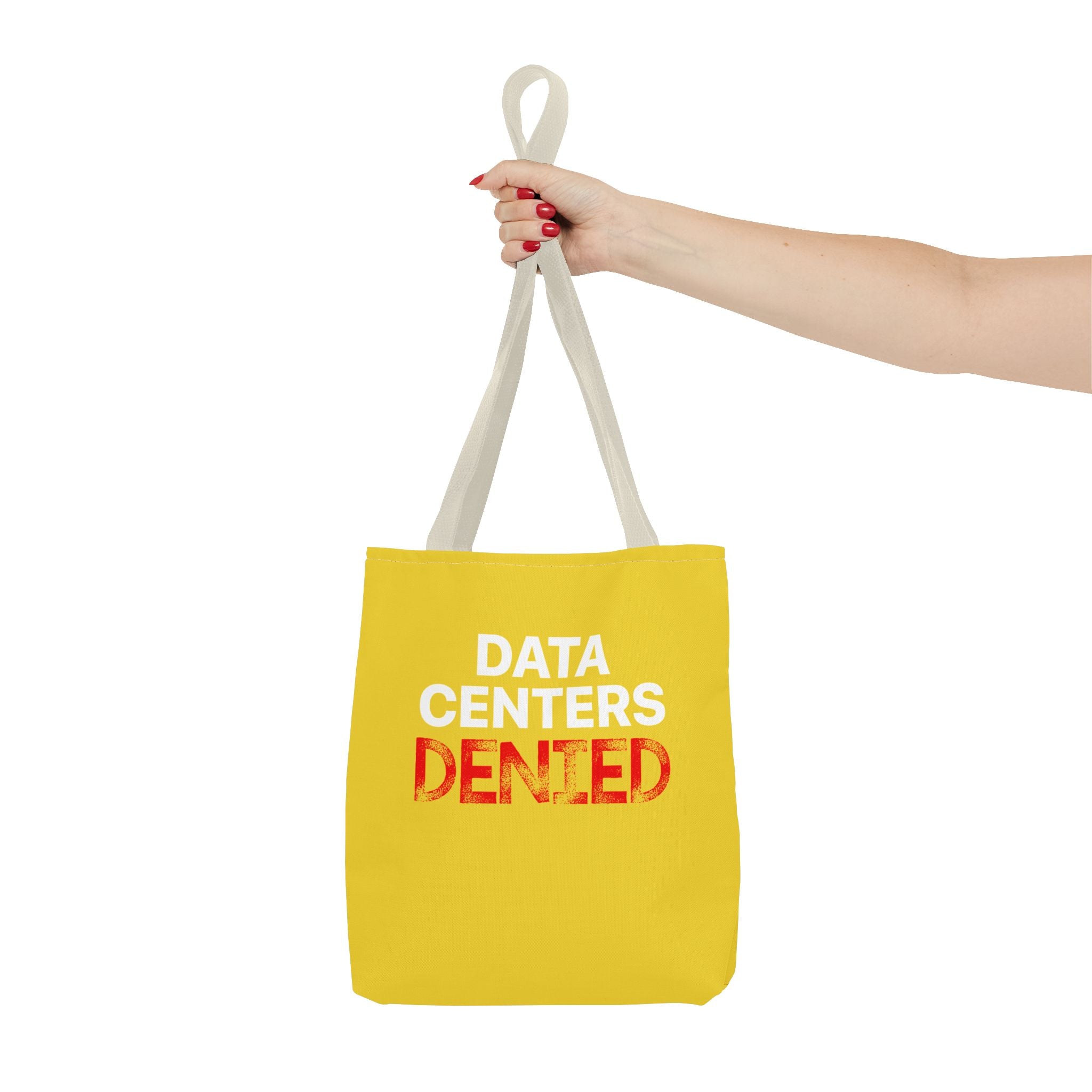 No Data Centers Tote Bag (AOP)