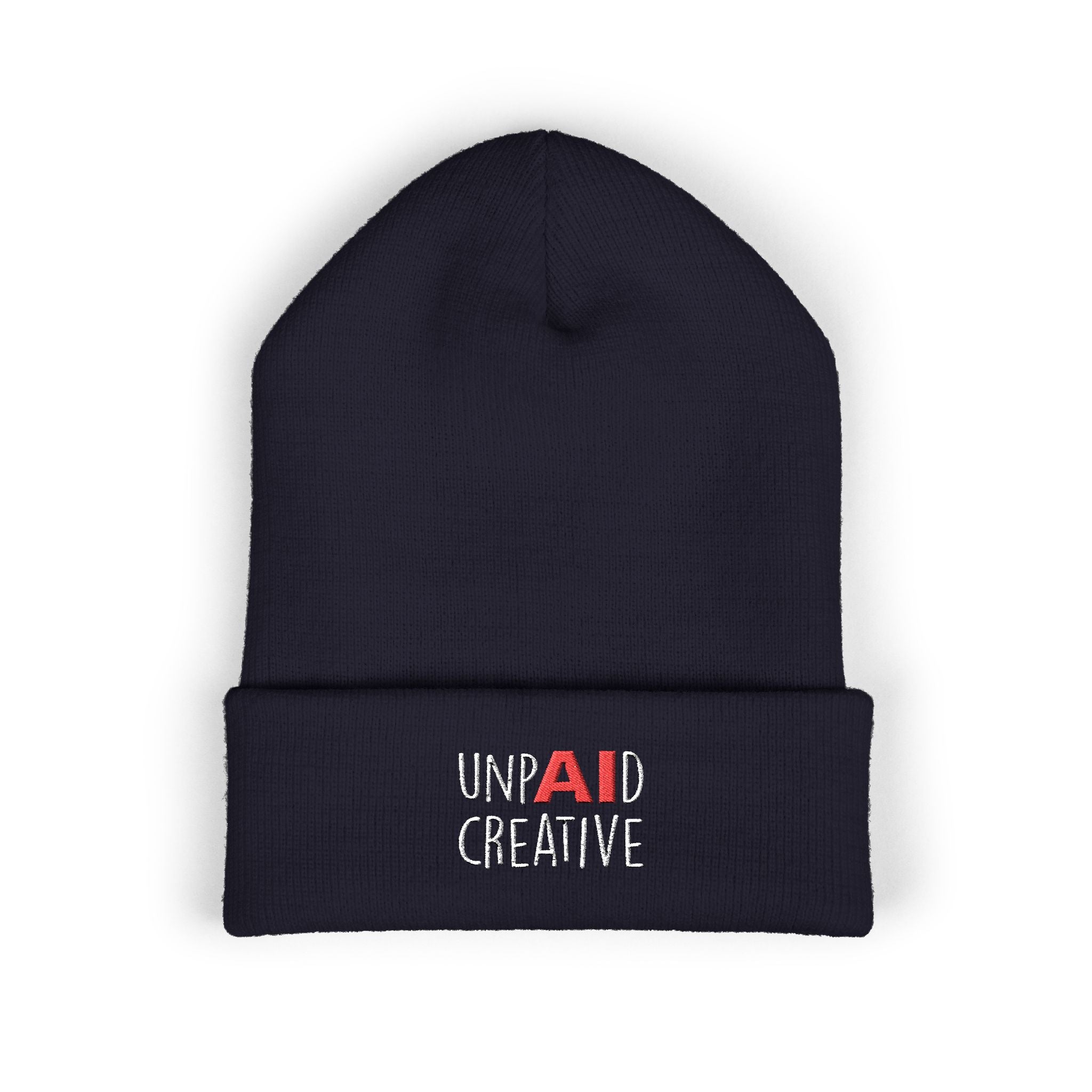 UnpAId Creative Classic Cuffed Beanie