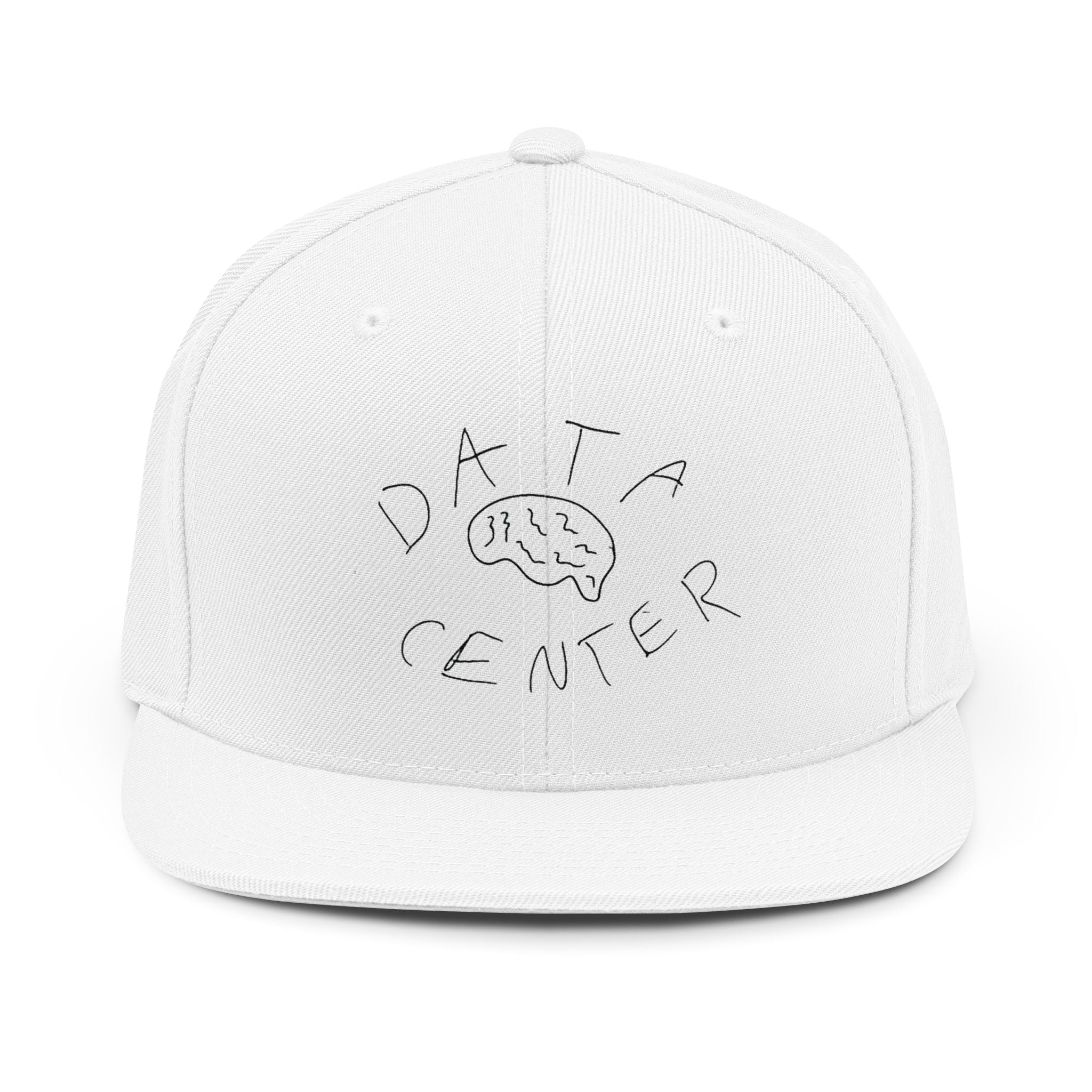 Brain Data Center Snapback Hat