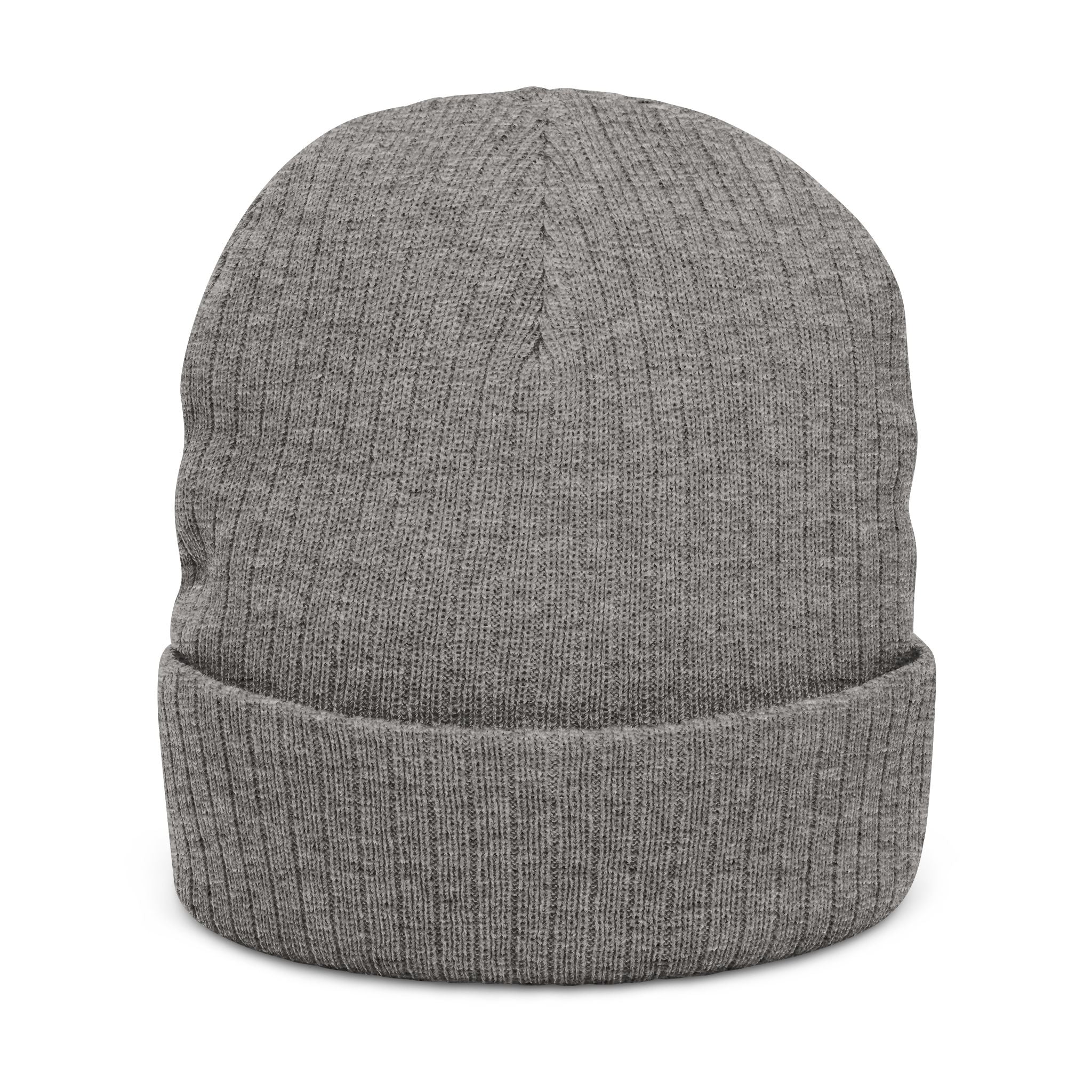 No AI Robot Ribbed Knit Beanie