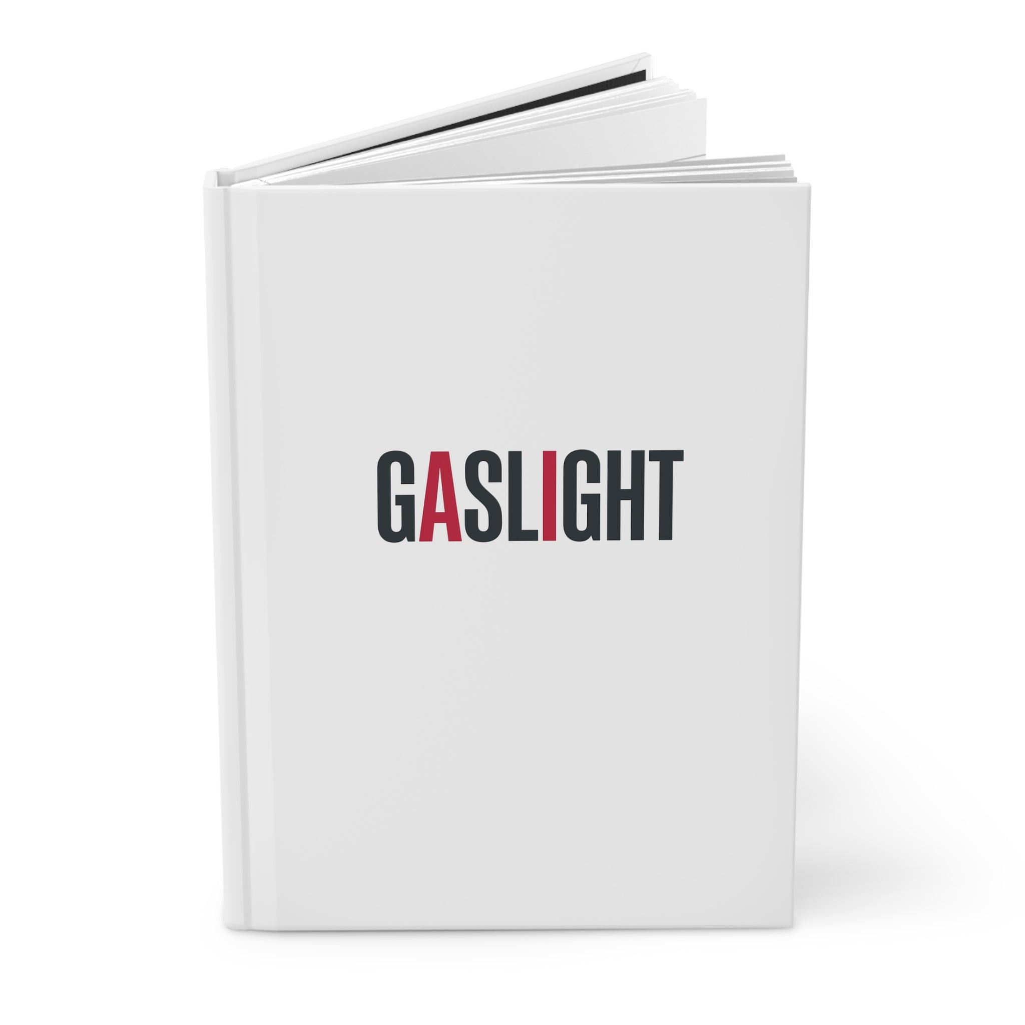 AI Gaslight Hardcover Journal Matte