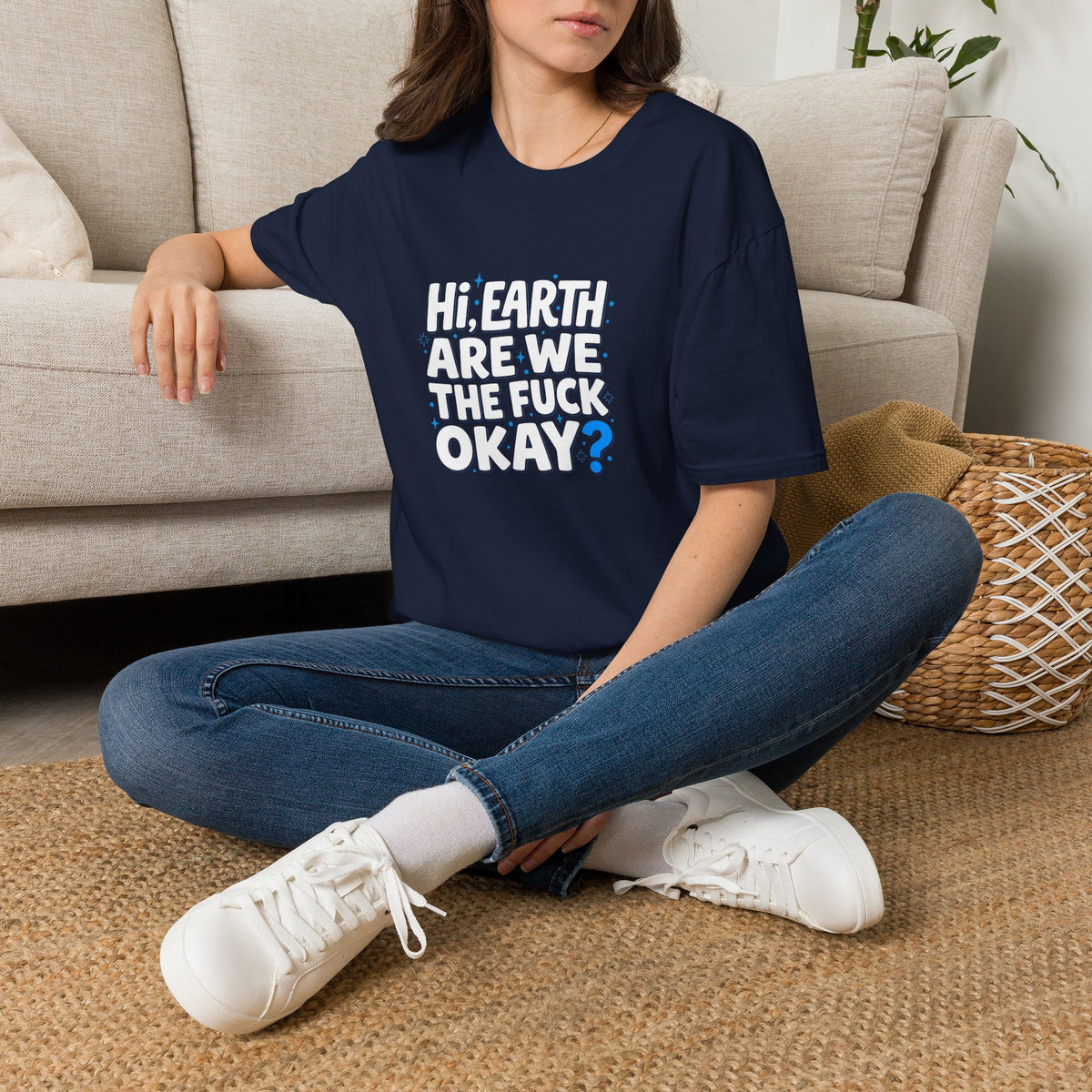 Are We OK Unisex Softstyle T-Shirt