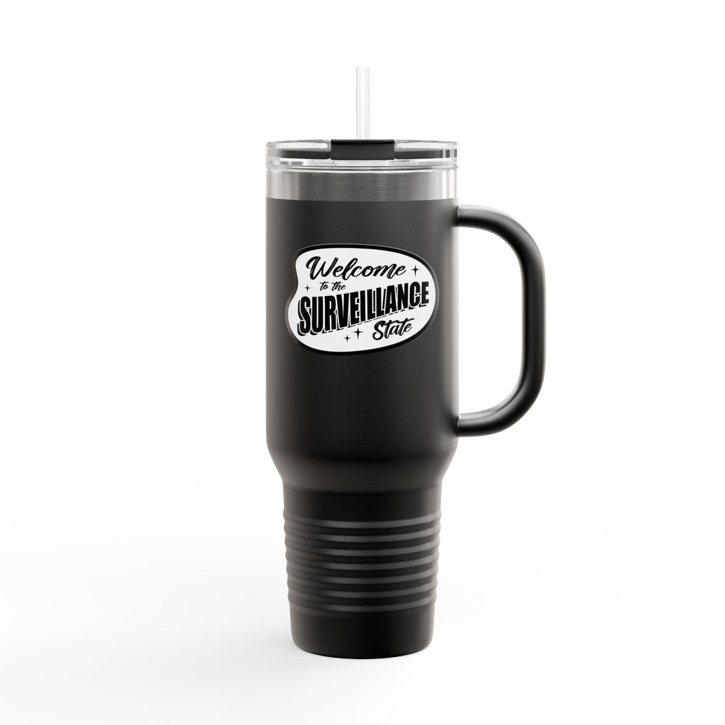 Anti AI Surveillance Insulated Travel Mug, 40oz