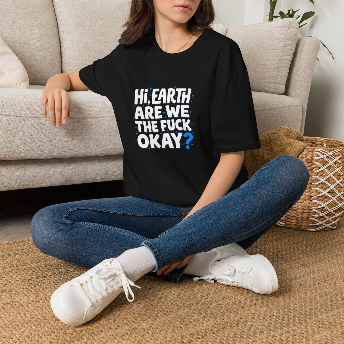 Are We OK Unisex Softstyle T-Shirt