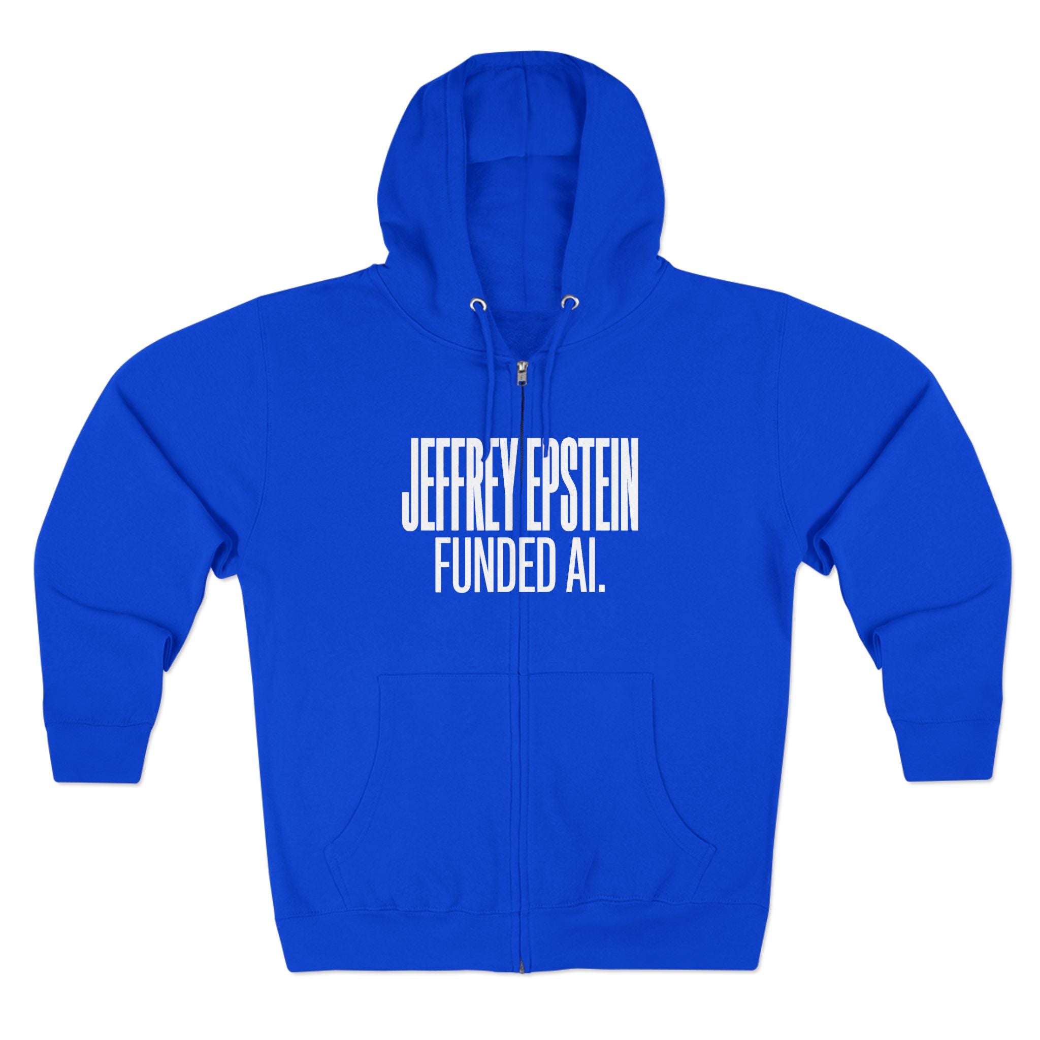 Epstein AI Unisex Zip Hoodie