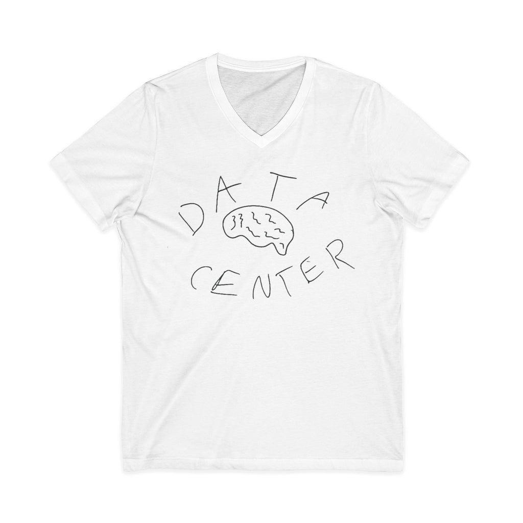 Brain Data CenterUnisex Jersey Short Sleeve V-Neck Tee