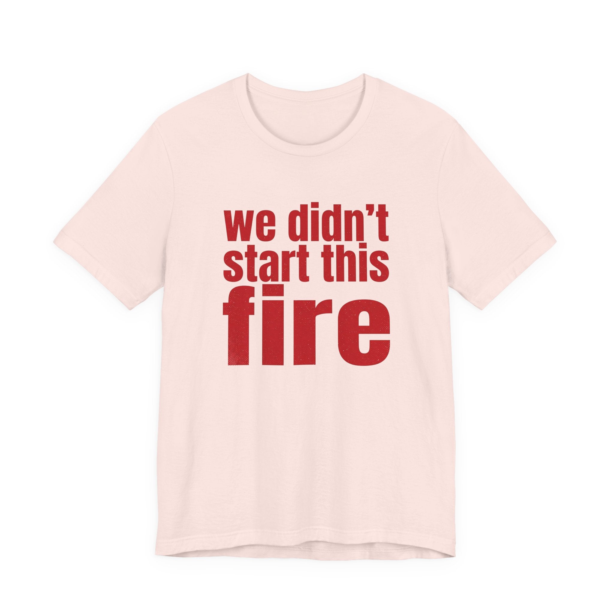 Anti Big Tech Fire Unisex Short Sleeve Tee