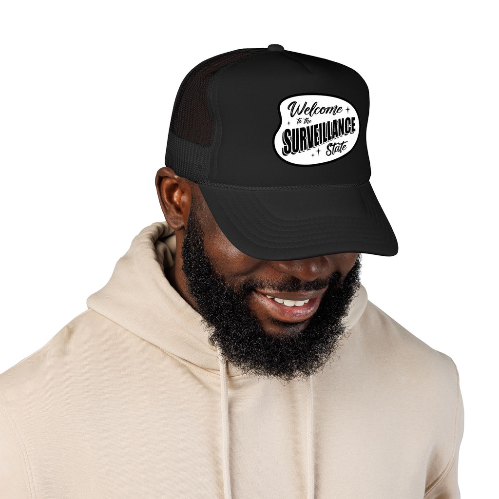 Anti AI Surveillance Foam Trucker Hat