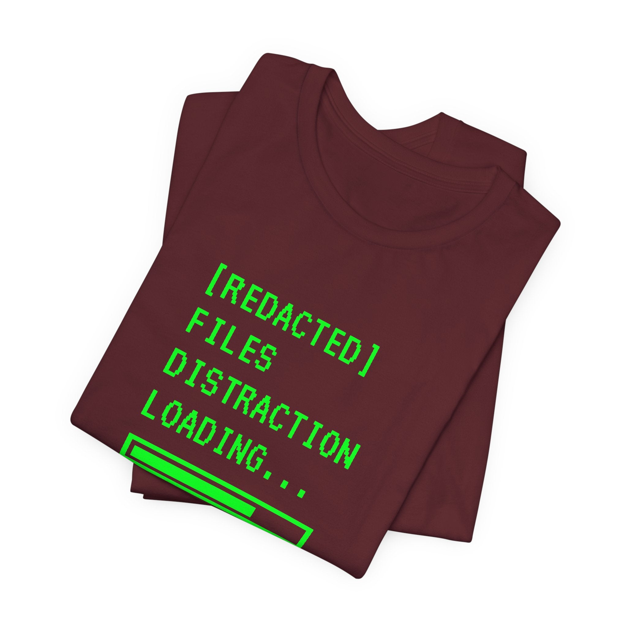File Distraction Unisex Short Sleeve Tee