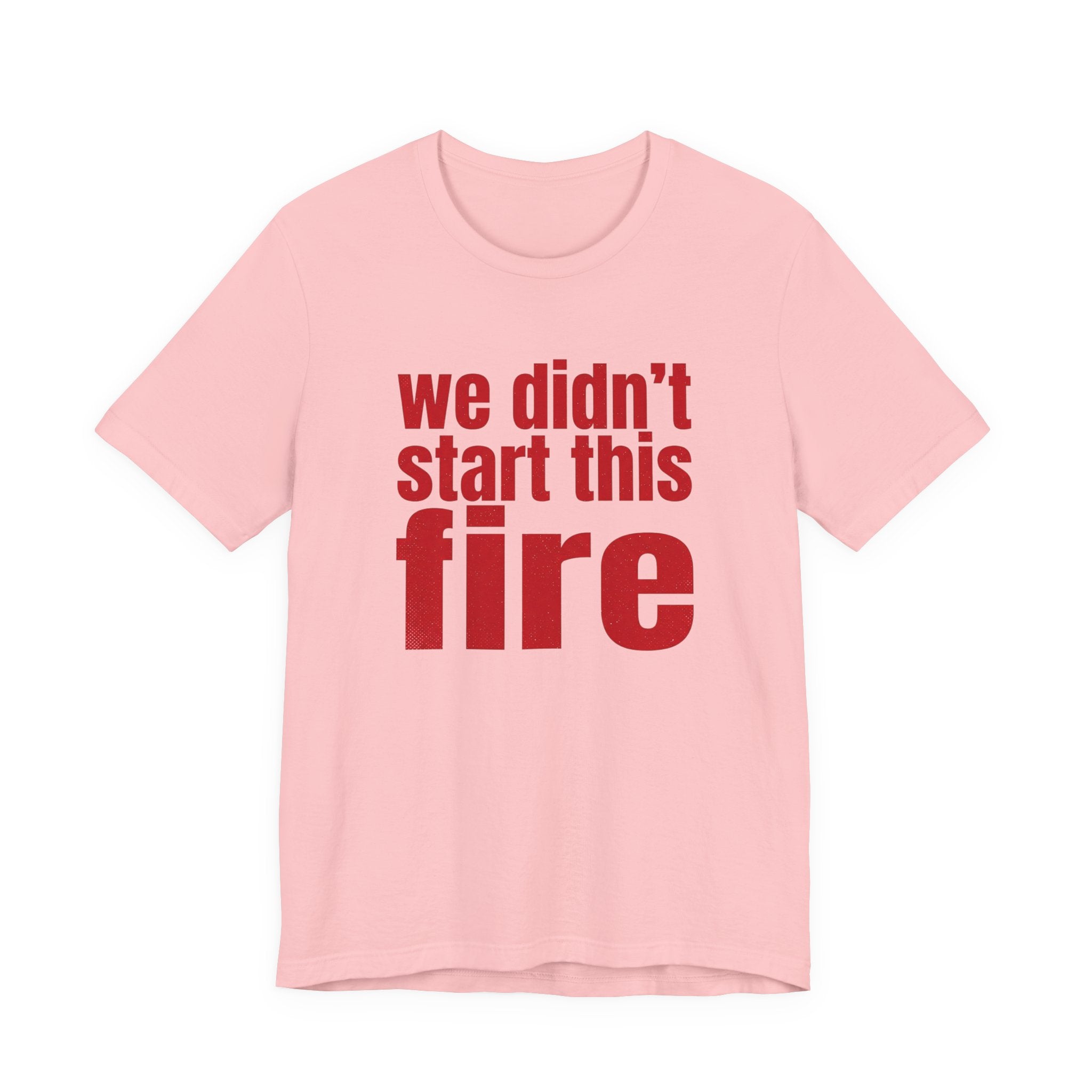 Anti Big Tech Fire Unisex Short Sleeve Tee