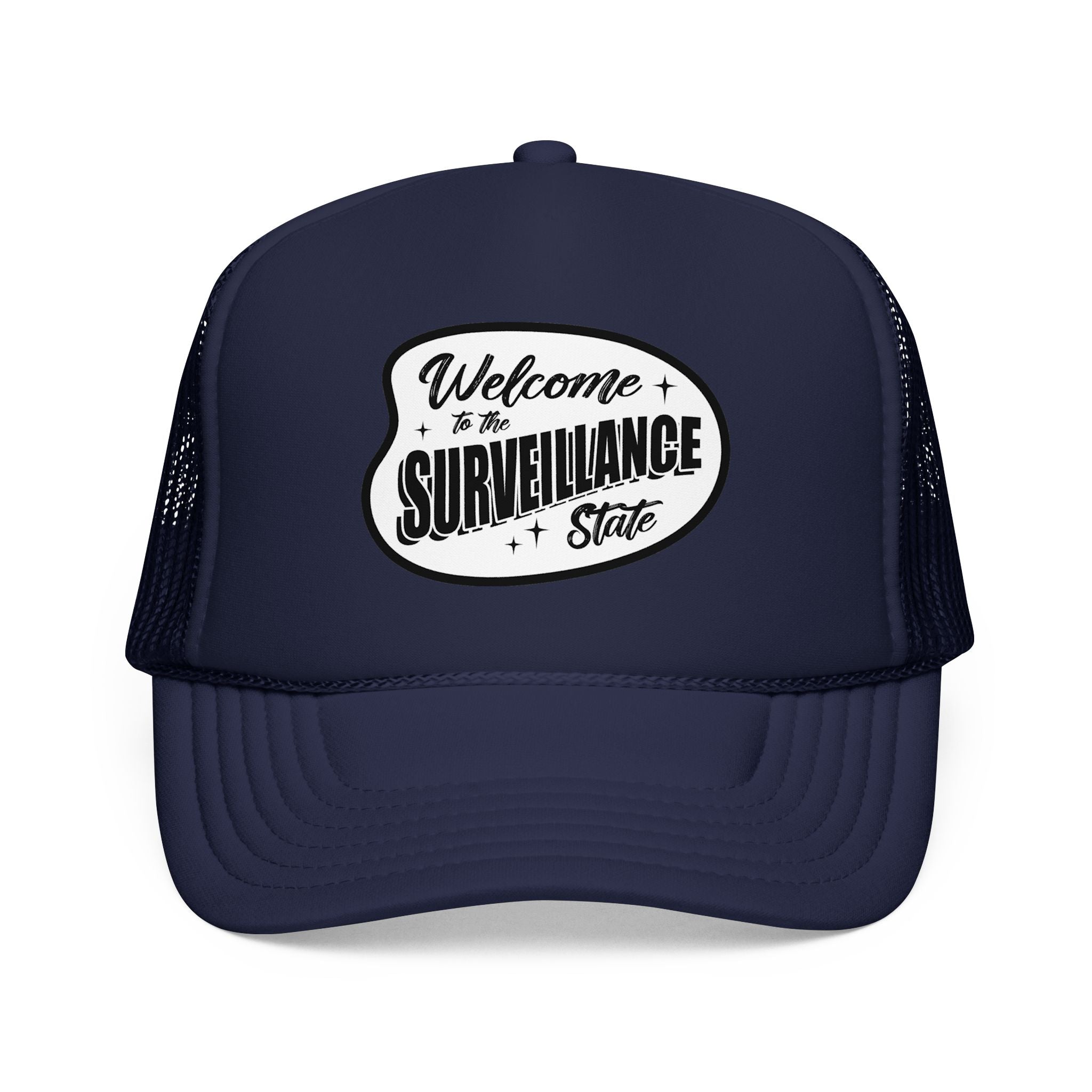 Anti AI Surveillance Foam Trucker Hat