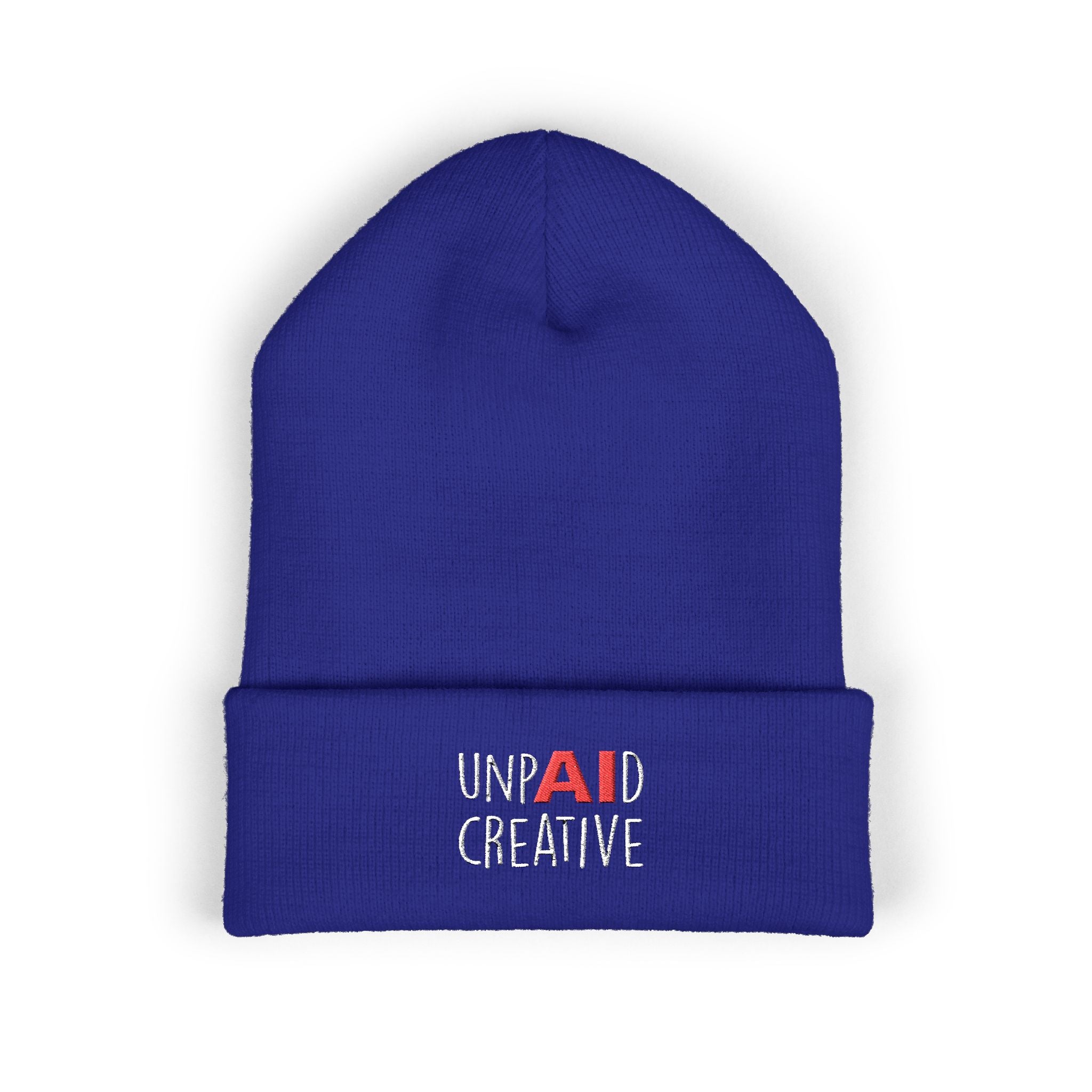 UnpAId Creative Classic Cuffed Beanie