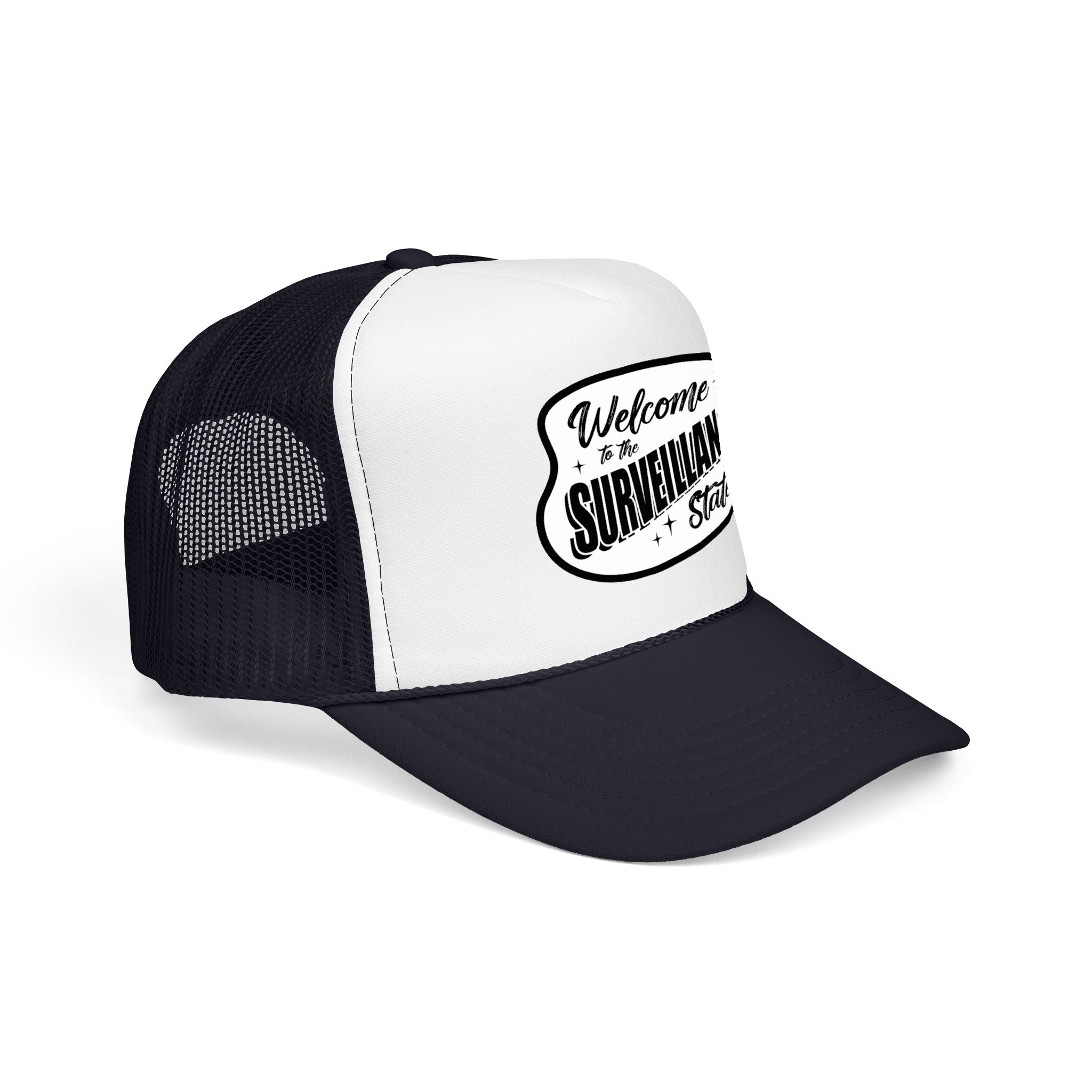 Anti AI Surveillance Foam Trucker Hat