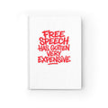 Free Speech Blank Journal