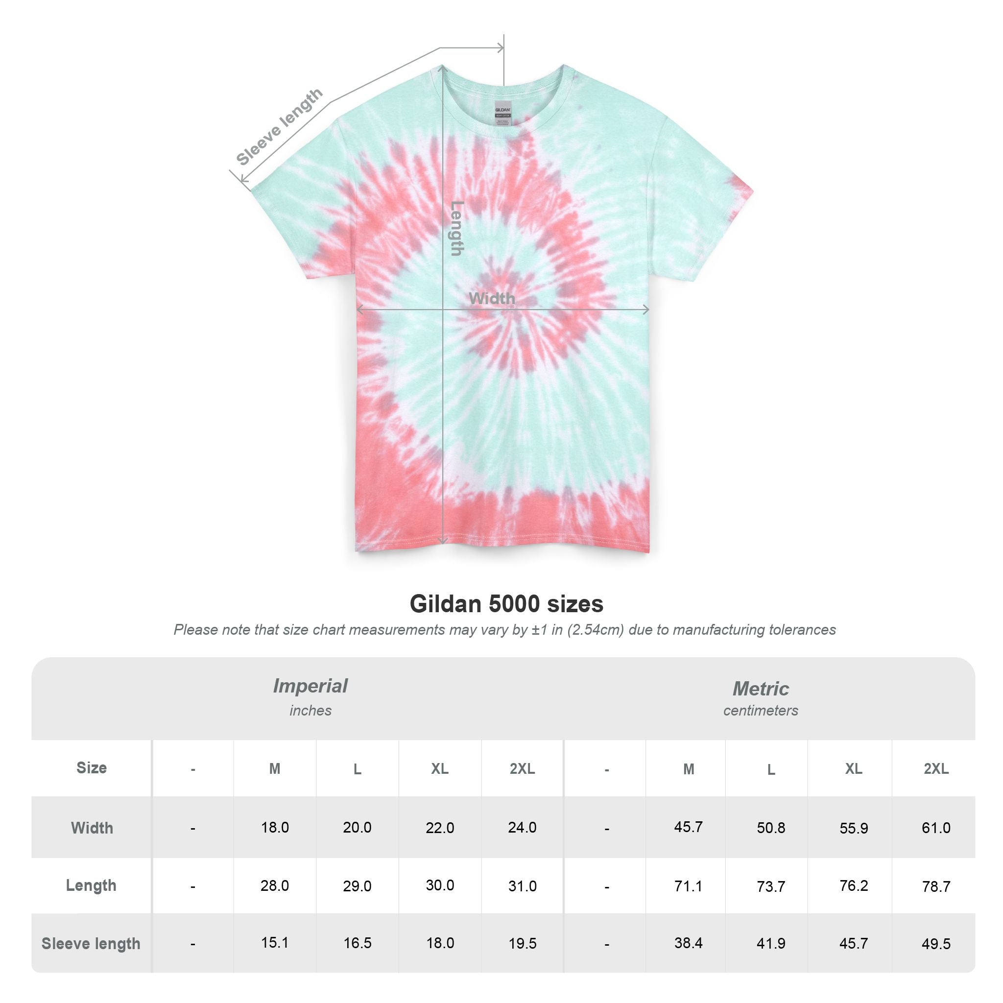 Gaslight Unisex Tie Dye Cotton Tee