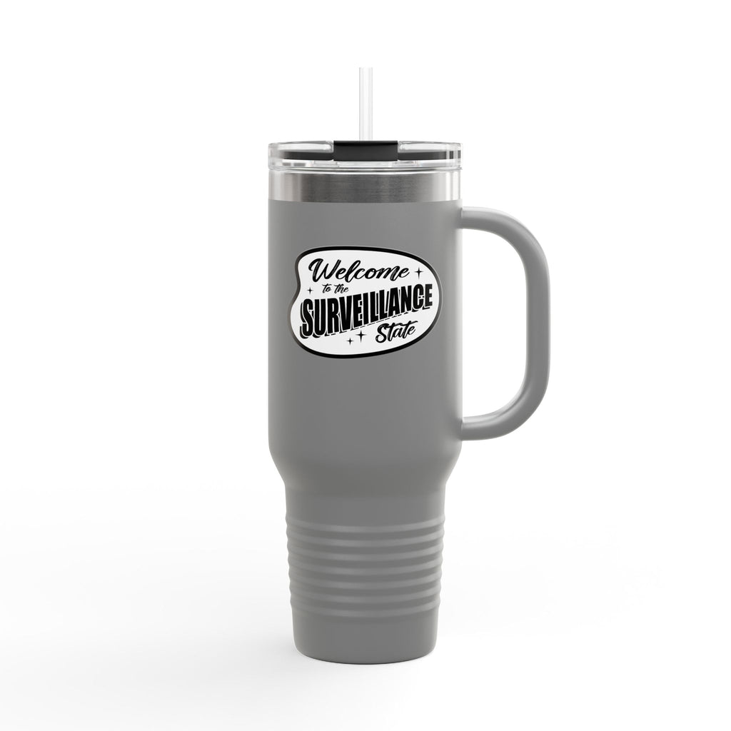 Anti AI Surveillance Insulated Travel Mug, 40oz